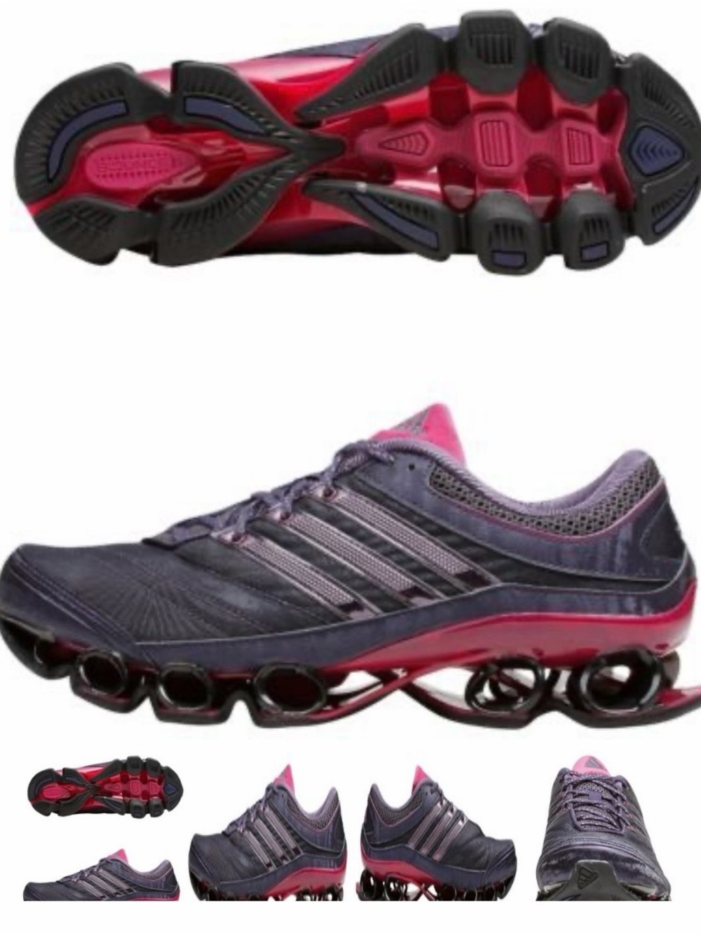 adidas Women's Athletic Shoes in Purple and Pink